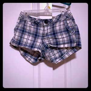Plaid shorts